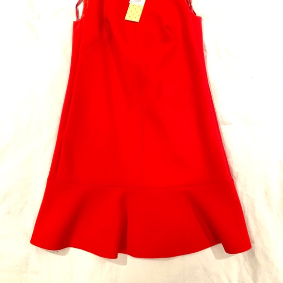 Luisa Spagnoli red wool blend dress - Picture 5 of 8